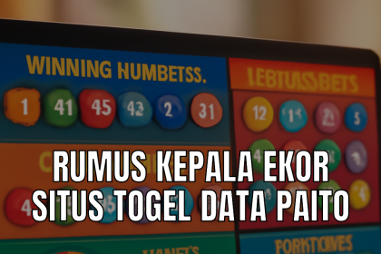 Rumus kepala ekor pada togel data paito